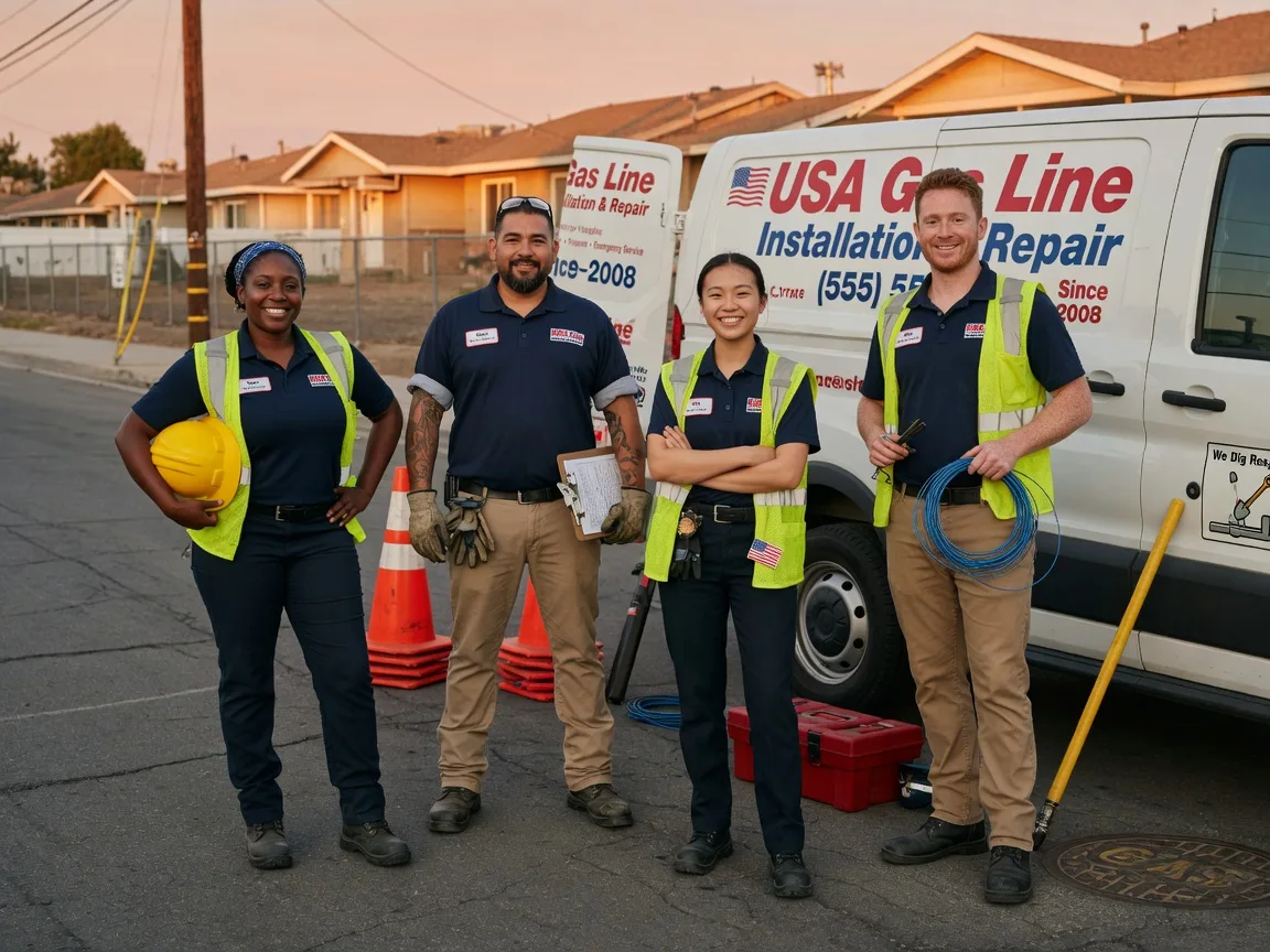 Gas Line Installation company in Knapp, WI